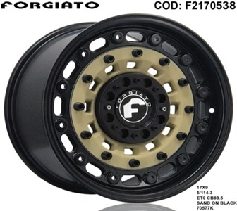 AROS # 17X9 5X114.3 ET0 SOB 70577K